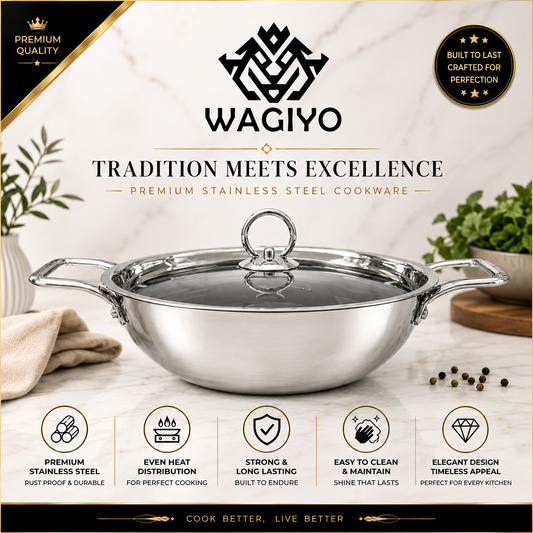 Wagiyo Pro Cook Kadai  26cm