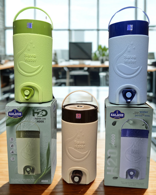 H2O WATER JUG
