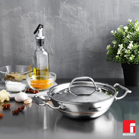 BERGNER ARGENT 5CX 24 CM KADAI