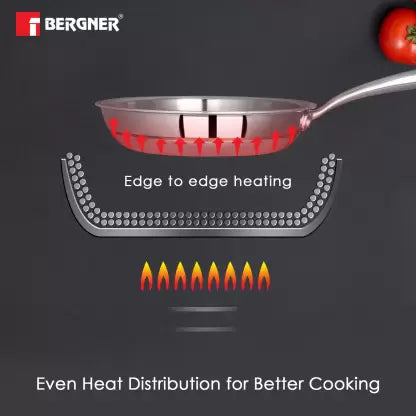BERGNER ARGENT 5CX FRYPAN 24 CM